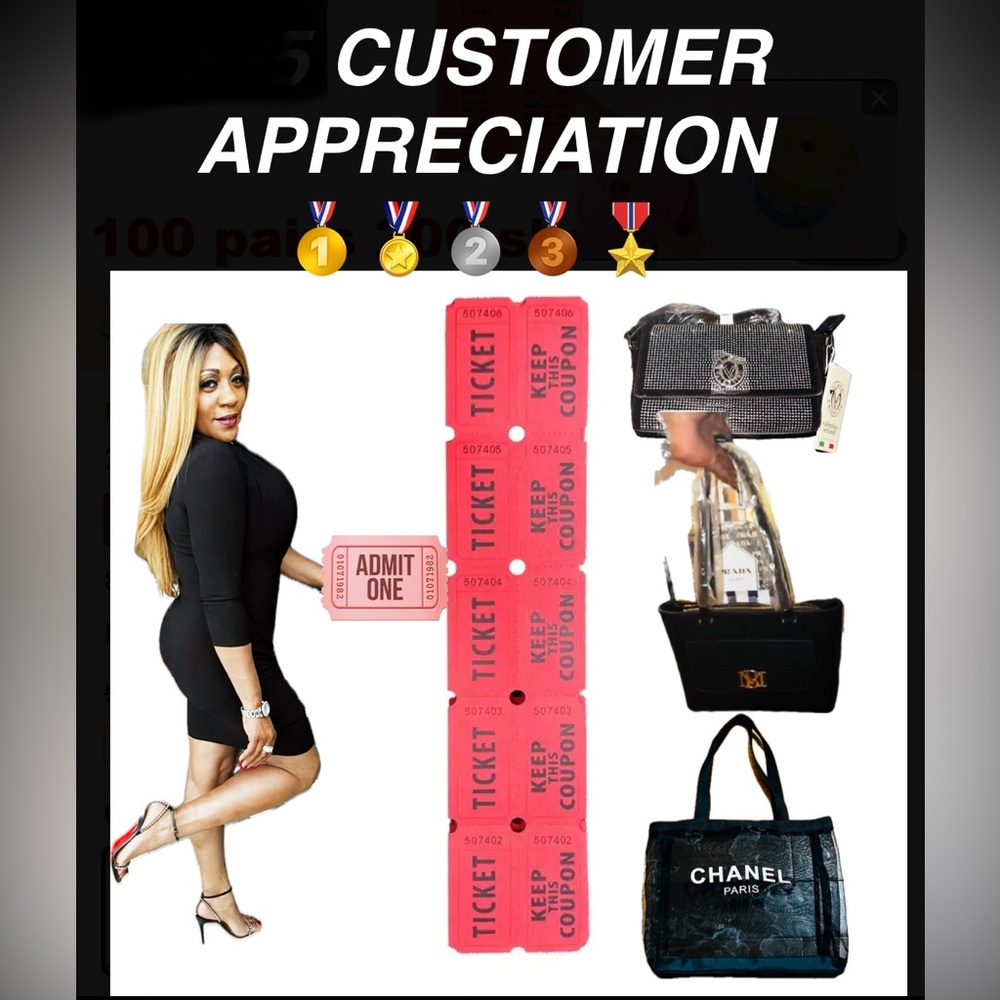 BUYERS APPRECIATION 2ND EVENT IS BACK 🎀🎗️BUY A LUXURY ITEM🥇🥈🥉